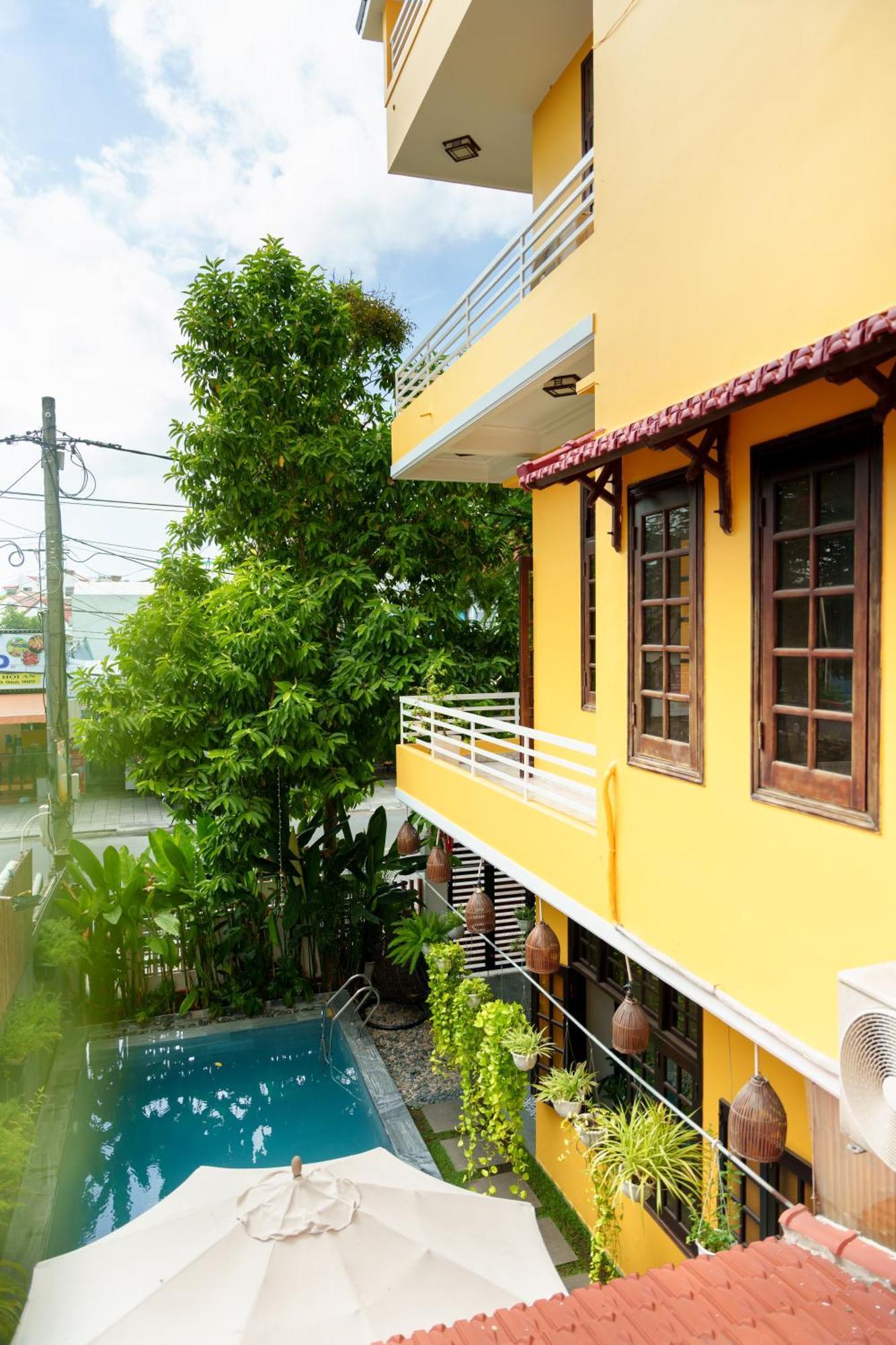 Thien Tan Villa With Private Pool Хоян Екстер'єр фото