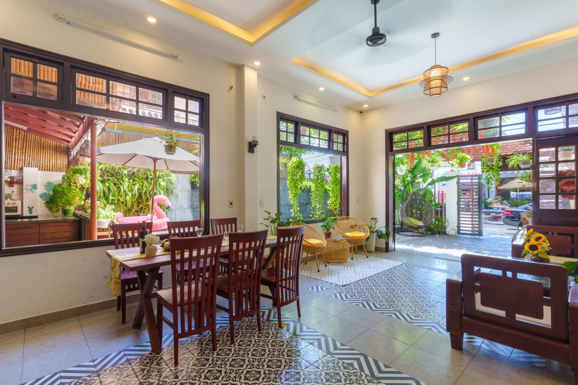 Thien Tan Villa With Private Pool Хоян Екстер'єр фото