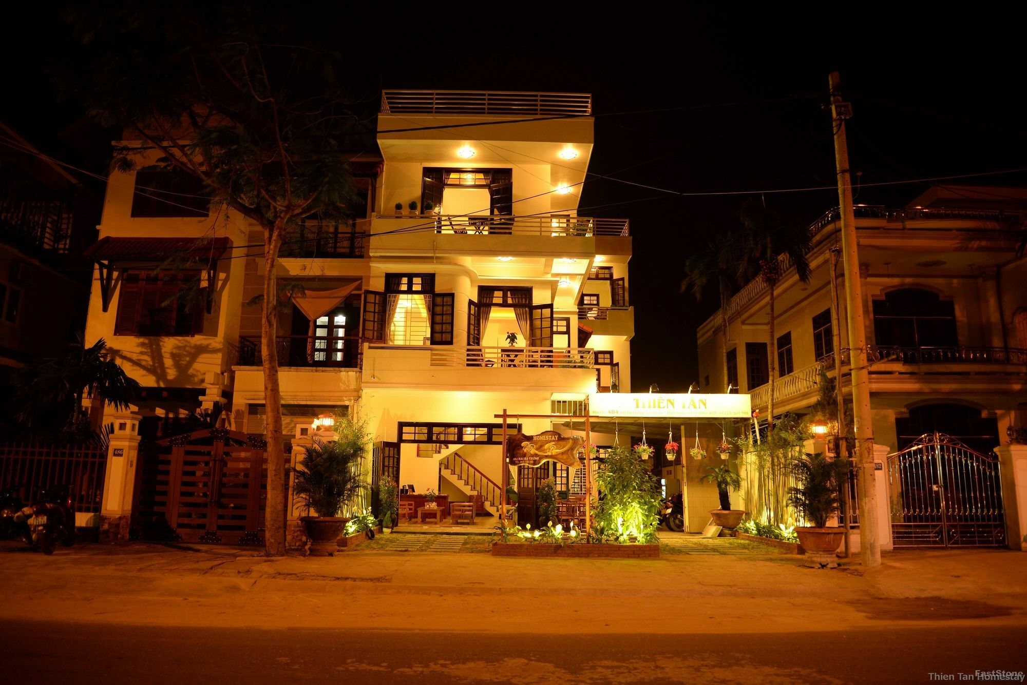Thien Tan Villa With Private Pool Хоян Екстер'єр фото