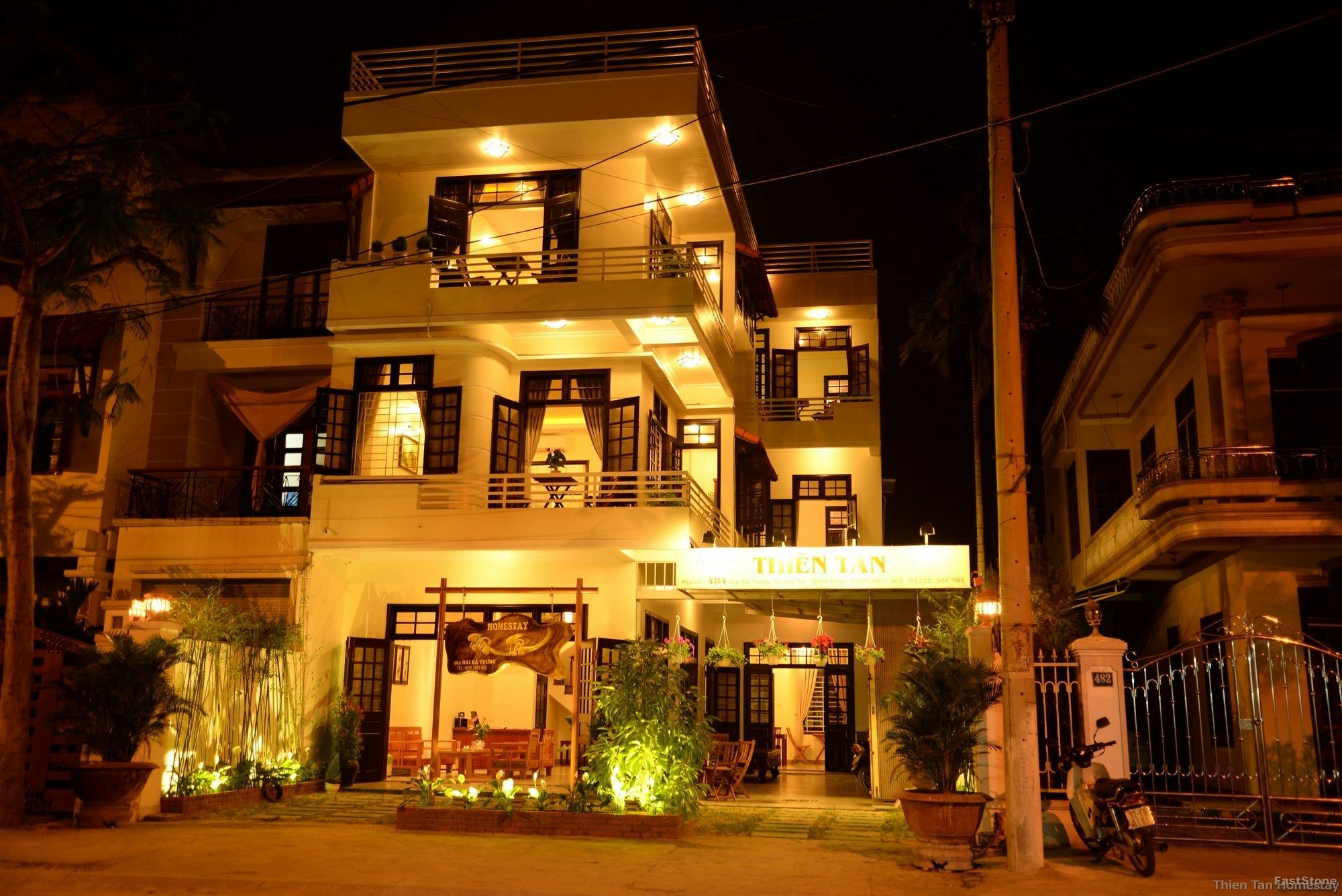 Thien Tan Villa With Private Pool Хоян Екстер'єр фото