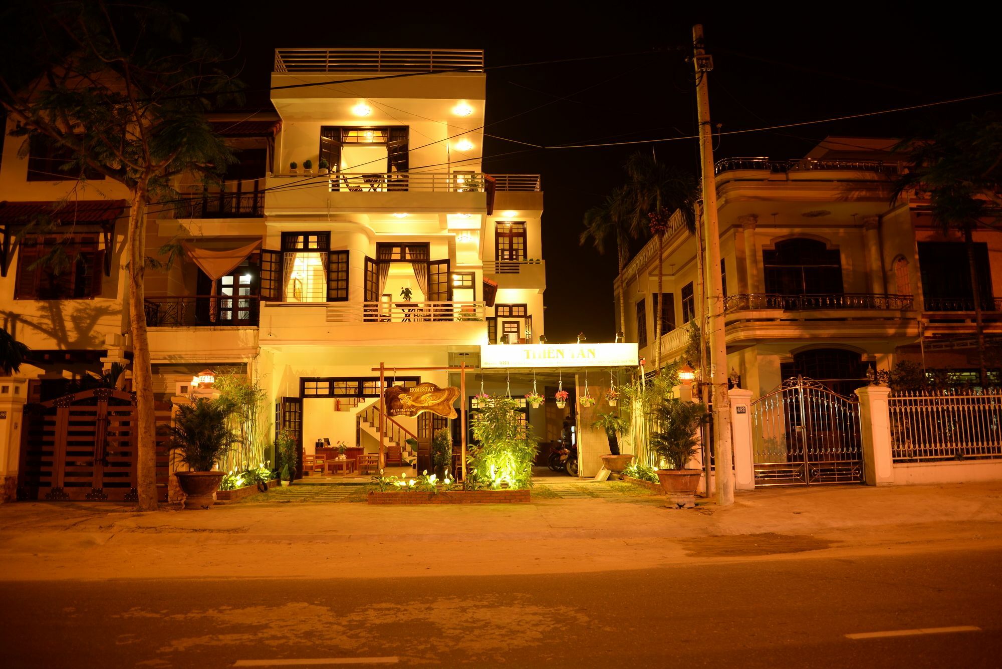 Thien Tan Villa With Private Pool Хоян Екстер'єр фото