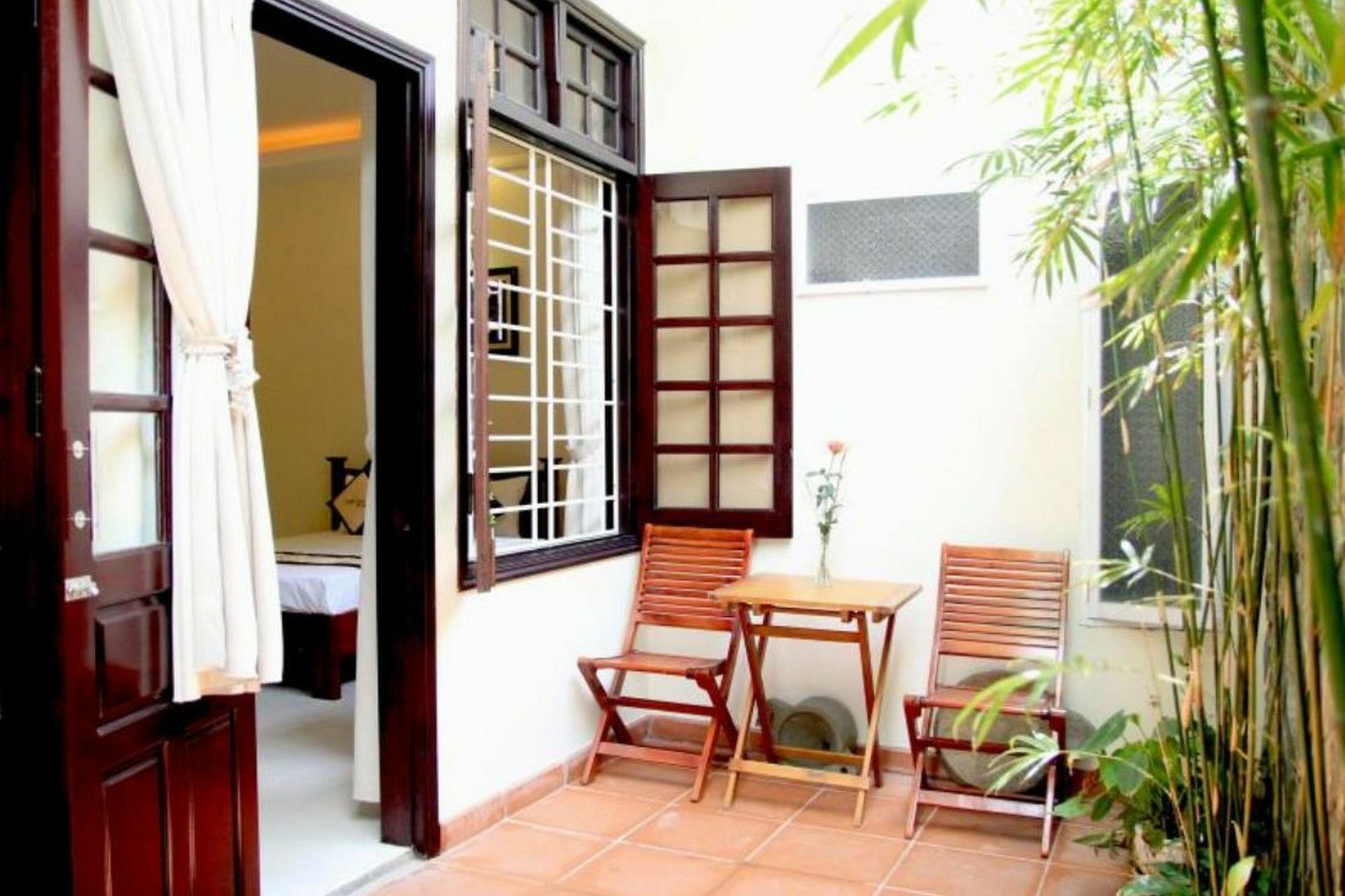 Thien Tan Villa With Private Pool Хоян Екстер'єр фото